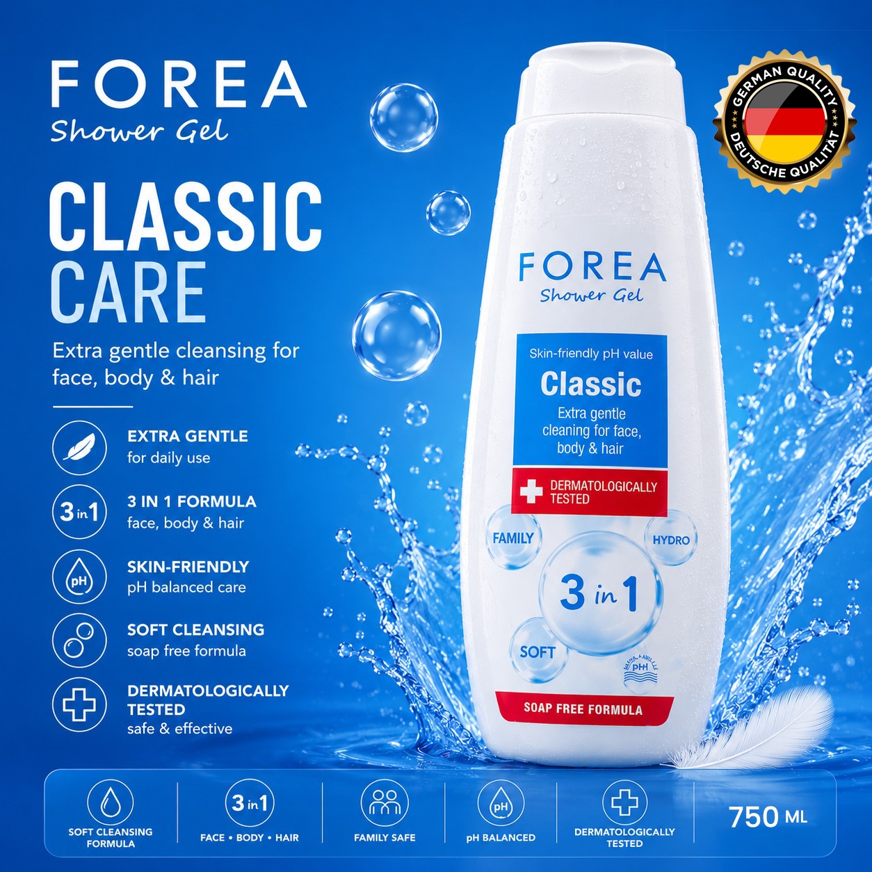 FOREA Classic Shower Gel